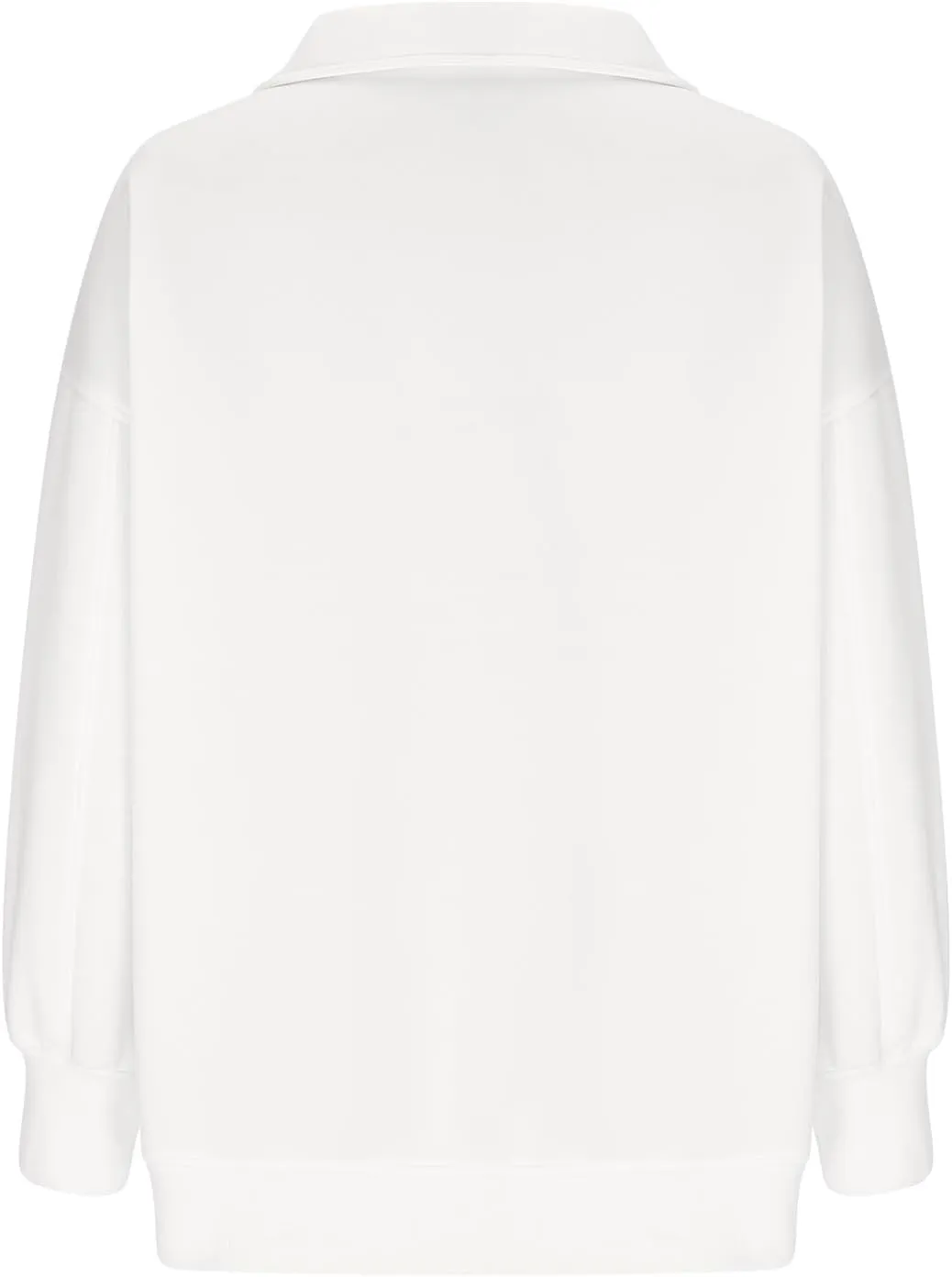 Women Oversized Hoodies Sweatshirt Half Zip Long Sleeve Fleece Pullover Top 2024 Fall Trendy Teen Girl Preppy Clothes