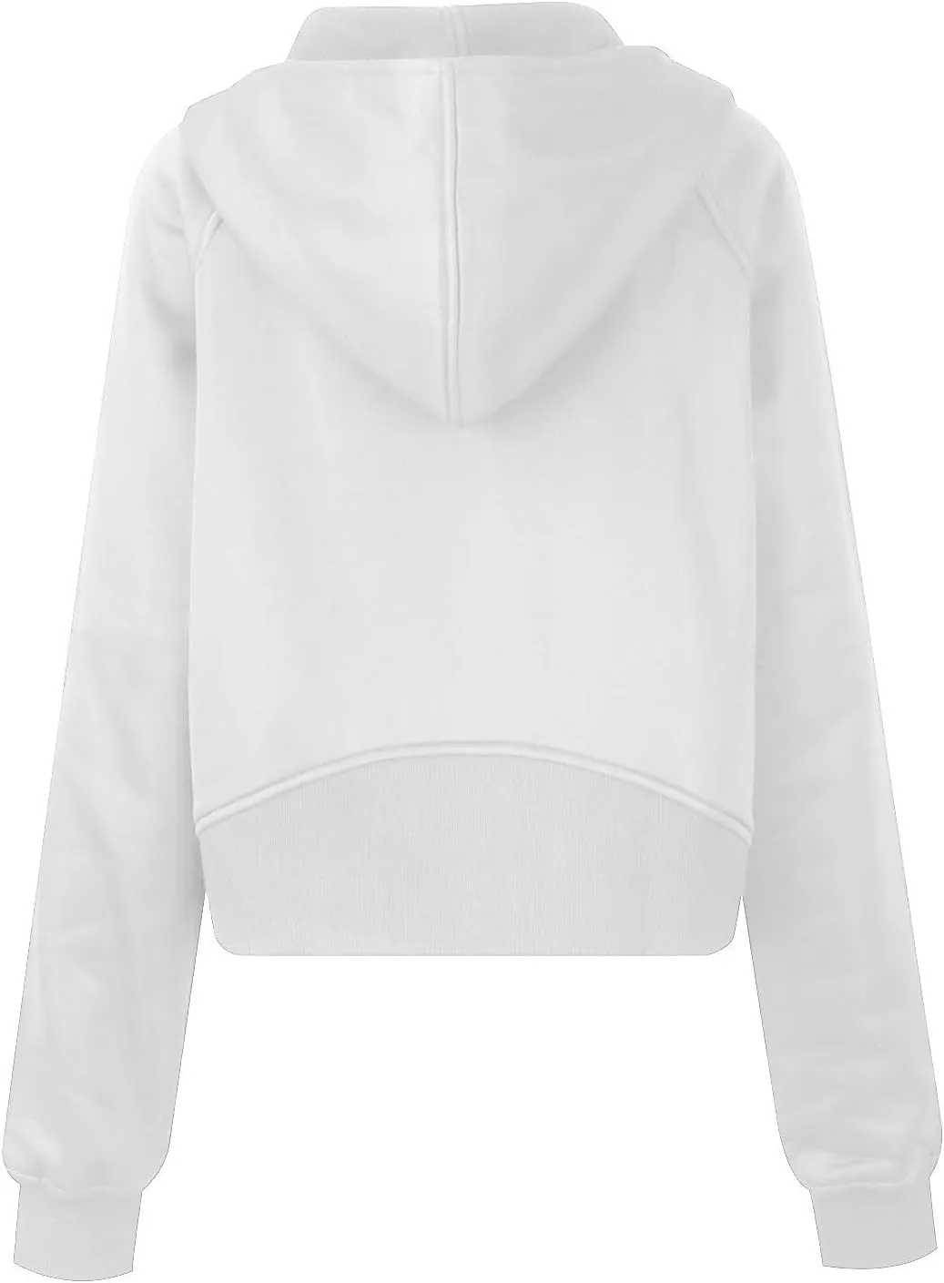 Women Zip Up Hoodies Y2k Cropped Sweatshirt Trendy Fleece Jacket Casual Collared Blouse Lightweight Long Sleeve Tops