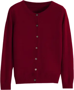 Womens 2024 Fall Fashion Cardigan Sweaters Lightweight V Neck Button Ribbed Knit Jumpers Comfy Open Front Casual Top