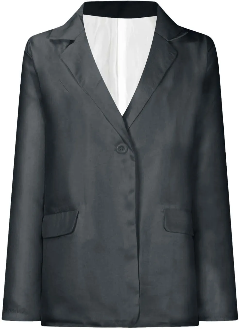 Womens Casual Blazers Open Front Business Long Sleeve Jackets Plus Size Lightweight Work Office Blazer Cardigan