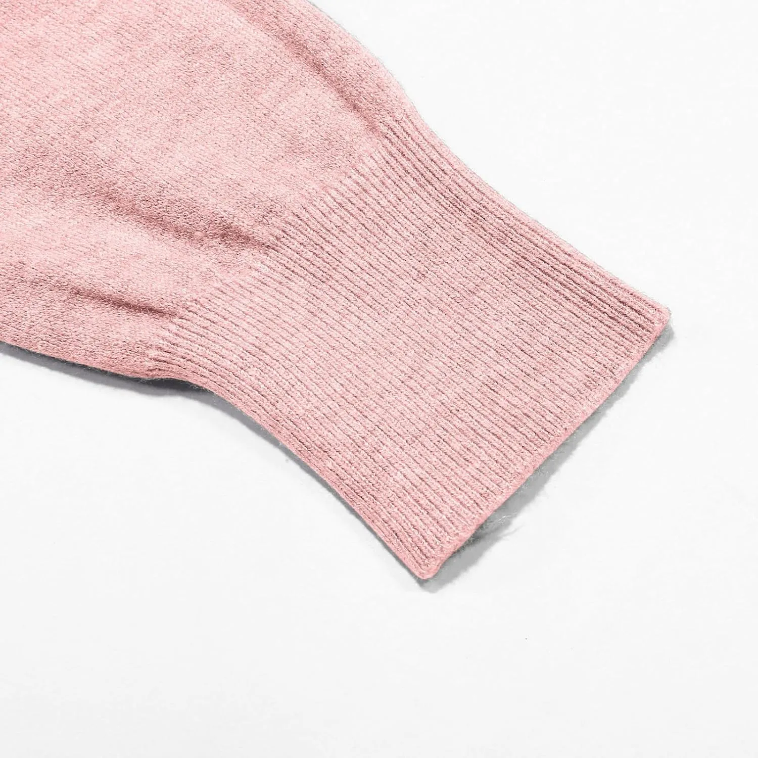 Women's Sweaters Cable Knit Crewneck Solid Color Long Sleeve Casual Soft Loose Fit Jumper Tops