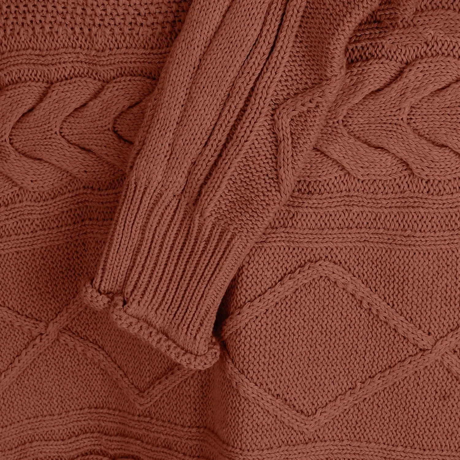 Women's Turtleneck Long Sleeve Loose Oversized Chunky Knitted Pullover Sweater Jumper Tops Fall Casual Solid Sweaters
