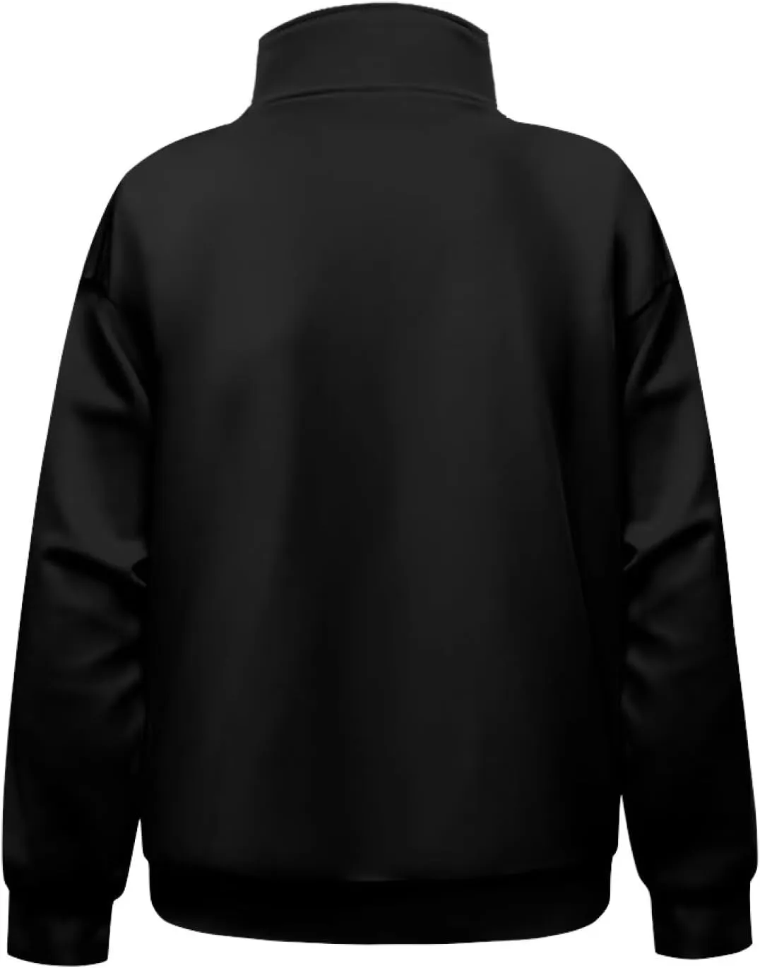 YEXIATODO Oversized Quarter Zip Sweatshirt Women Half Zip Hoodies S-3XL