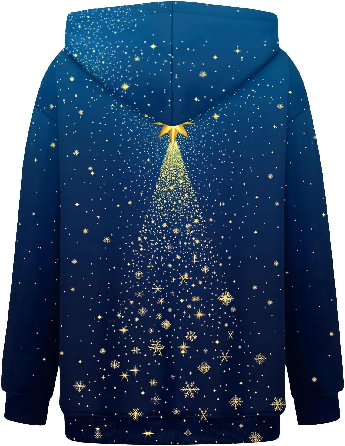 ZEFOTIM Sherpa Lined Hoodies for Women Cute Party Pullover Cozy Pullovers Lightweight Holiday Long Sleeve Sweatshirt